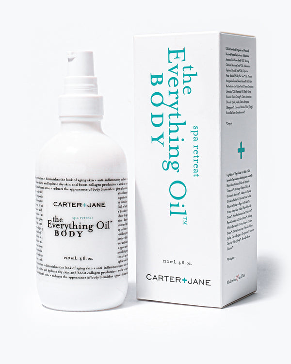 The Everything Oil™ Body spa retreat is a revolutionary skin care product that replaces the need to use body moisturizers, serums, cellulite creams and even fragrance. You can also use it as a hair oil to add a glossy shine! This body oil replaces body moisturizers, serums, cellulite creams and even fragrance.
